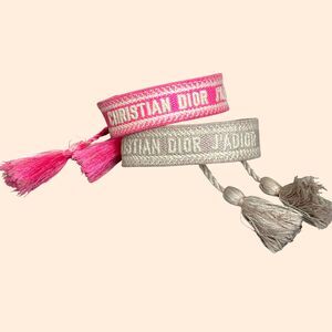 Christian Dior J'Adior Woven Friendship Bracelet Set